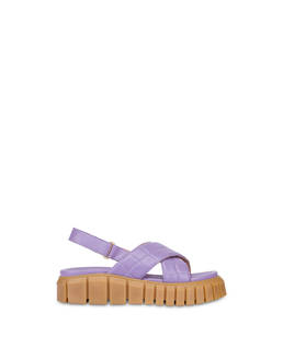 Summer Mountain crossed sandals in nappa Photo 1