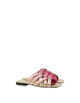 Shade laminated gradient flat sandals Photo 2