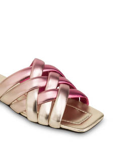 Shade laminated gradient flat sandals Photo 4