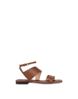 Windy flat sandals in calfskin Photo 1