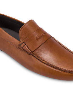 Drivers logo goat loafers Photo 5