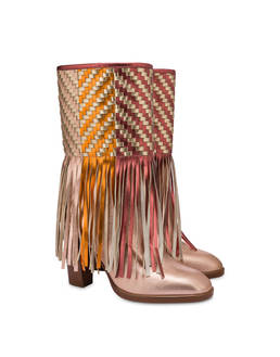 Antica Valserchio X Pollini Laminated Boots Photo 2