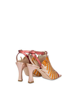 Antica Valserchio X Pollini Laminated Sandals Photo 3