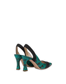 Slingback Paloma aus Elaphe Photo 3