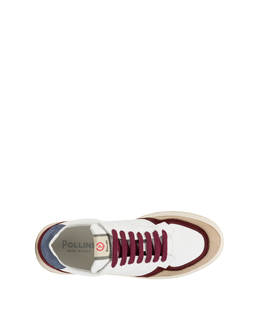 Bourton calfskin and split leather sneakers Photo 3