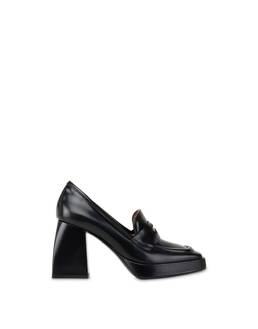 Mocassini con tacco in vitello Loafer Penny Photo 1