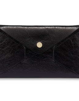 Mail clutch bag in naplak leather Photo 5