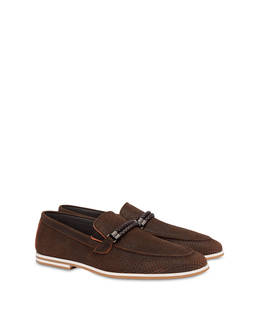 B-light perforated suede loafers Photo 2