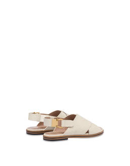 Synthesis flatform sandals in nubuck Photo 3