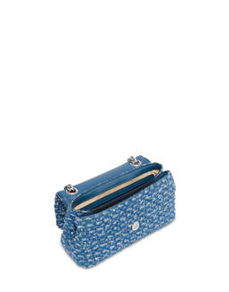 Waltzer Night small quilted denim bag with sequins Photo 4