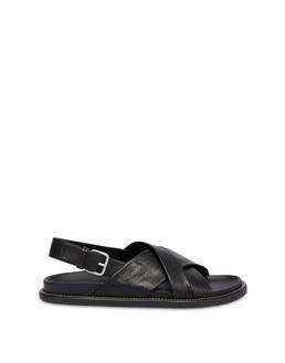 Natural Feeling flat sandals in Nappa leather Photo 1