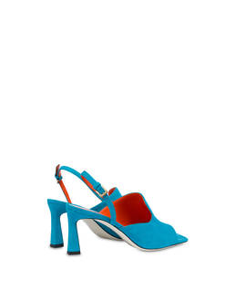 Wave suede slingback mules Photo 3