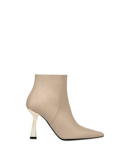 Advance Ivory Nappa Leather Ankle Boots Photo 1