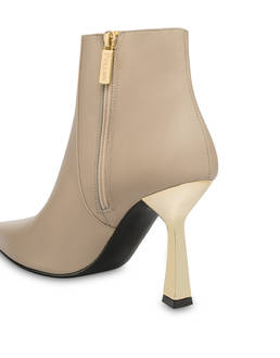 Advance Ivory Nappa Leather Ankle Boots Photo 4