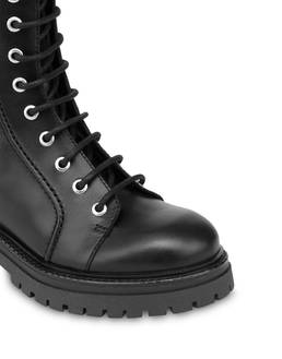 Moorland calfskin Combat Boot Photo 4