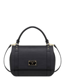 Serena top handle bag crafted from calf leather Photo 1