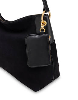 Anjia split-leather hobo bag Photo 4