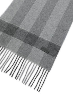 Wool blend scarf with stripes Photo 3