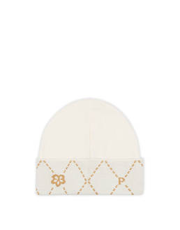 Knit hat adorned with intricate embroidery Photo 2