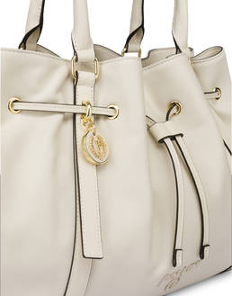 Serena double handle bag in Nappa leather Photo 5