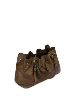 Serena double handle bag in Nappa leather Photo 4