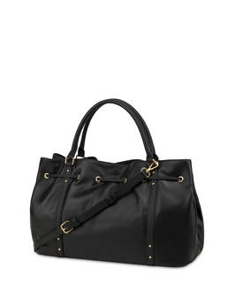 Serena double handle bag in Nappa leather Photo 3