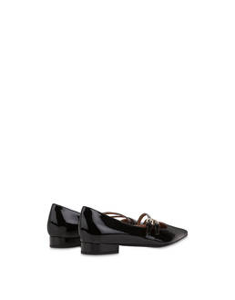 Bi-buckle patent ballerina flats Photo 3