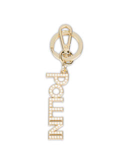 Keychain with logo and rhinestones Photo 1