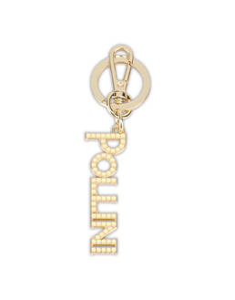 Keychain with logo and rhinestones Photo 1