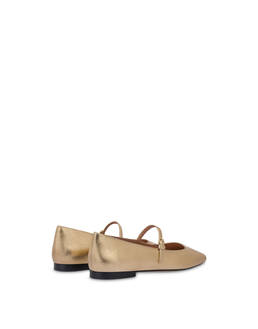 Ballerine in nappa laminata Nina Photo 3