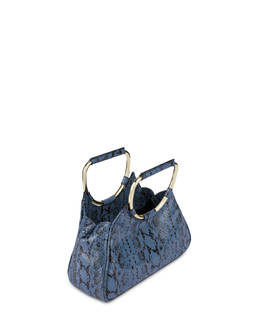 Armour python-print calfskin clutch Photo 4