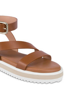 West Side flat sandals with ankle strap Photo 4